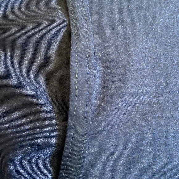 SOLD!!! Yumiko Leotard - Navy Blue Marisa, Size XS - Picture 3 of 8